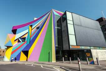 The entrance of Tower Eastbourne